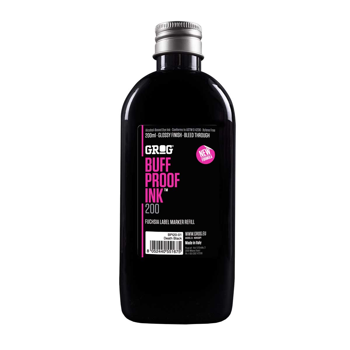 Grog Buff Proof 200ml Navul Inkt 