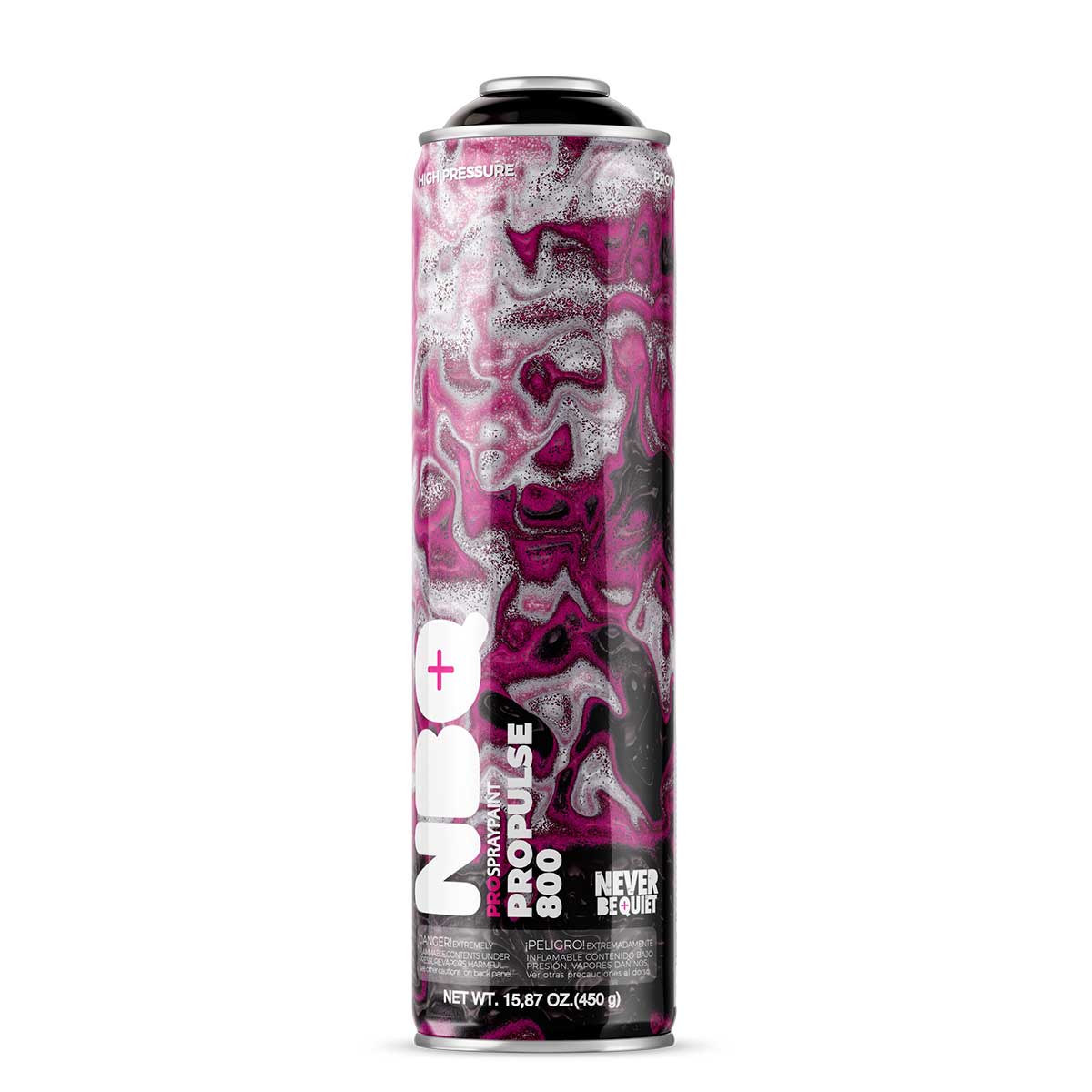 NBQ Propulse Pro Spray Paint 600ml - Matte afwerking 