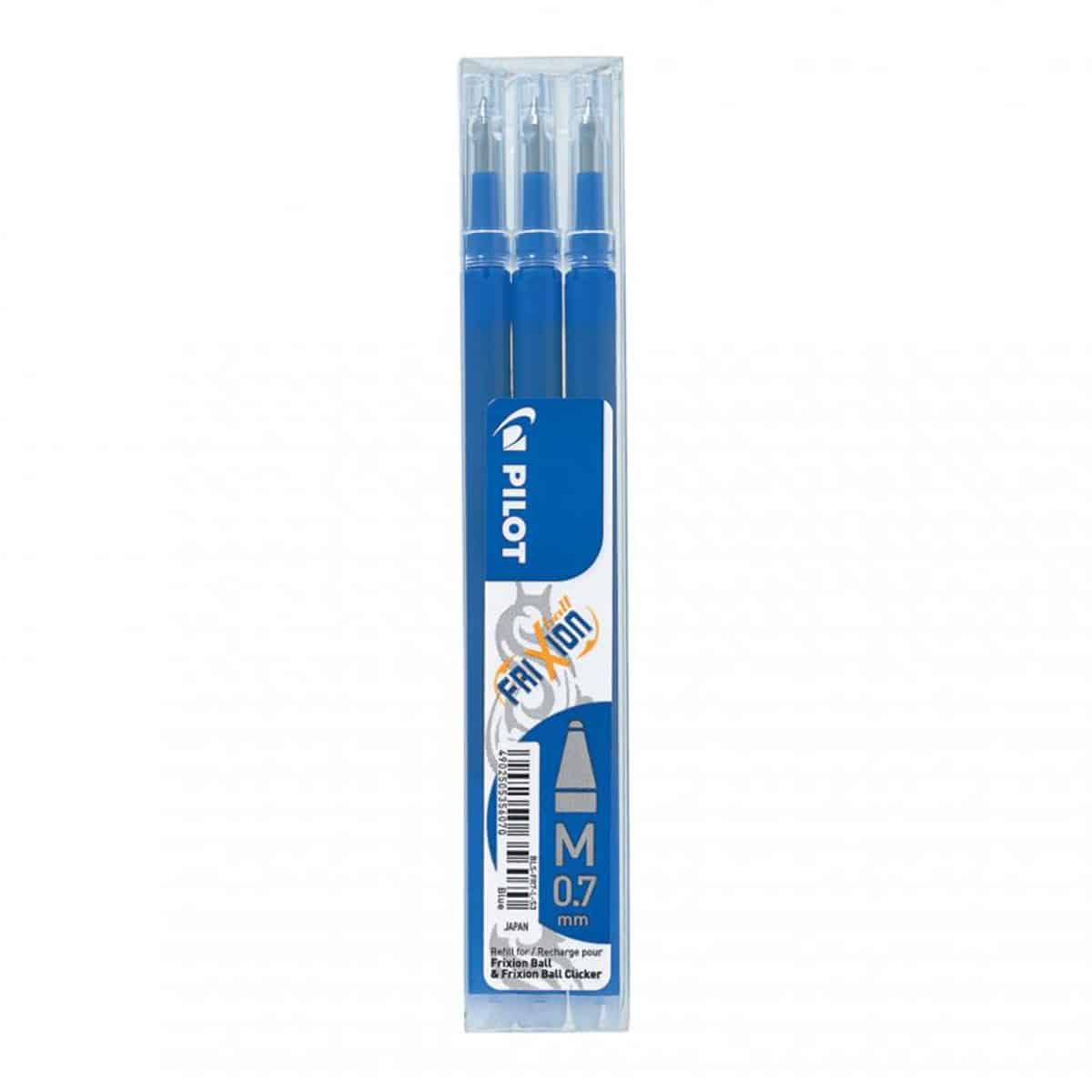 Pilot FriXion Ball - Set van 3 Vullingen - Medium Tip 