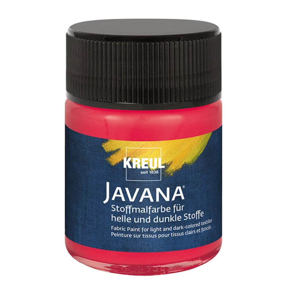 Javana textielverf 50ml - Voor licht en donker gekleurd textiel 