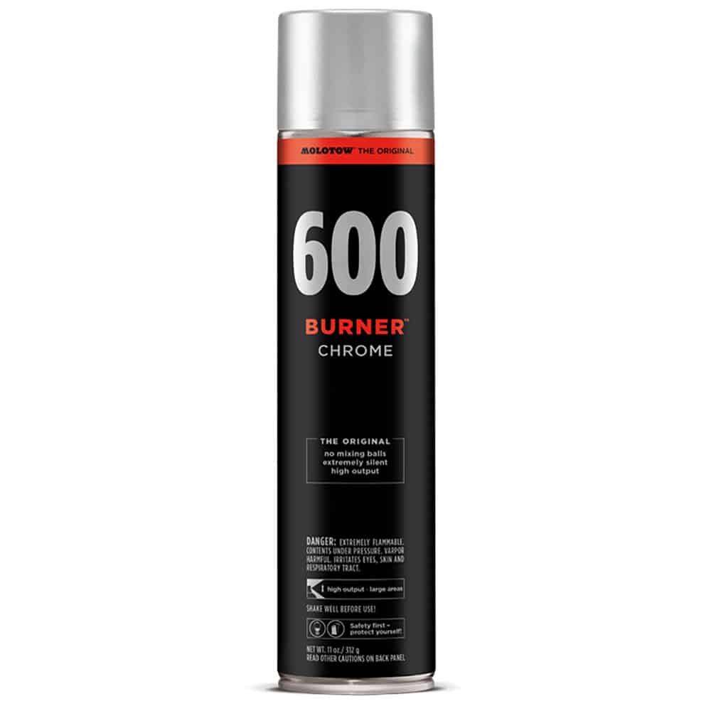 Molotow Burner 600ml Chrome