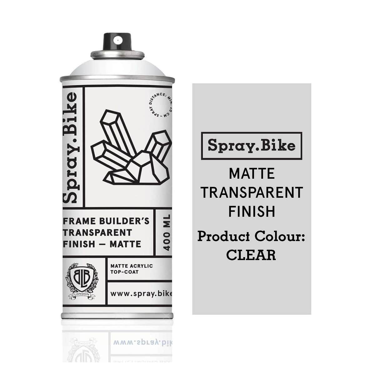 Spray.Bike Frame Builder's Transparent Finish - Matte