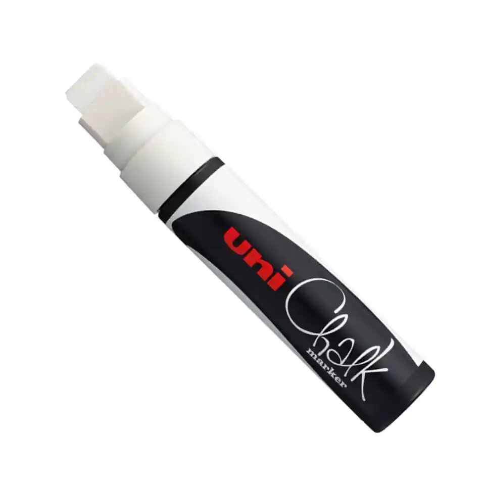 Uni ChalkGlass Marker brede punt - 15mm 