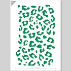 Luipaardprint Sjabloon - A4 Formaat