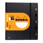 Rhodia ExaBook - A5+ Zwart Geruit