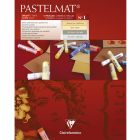 Clairefontaine Pastelmat pad No.1 - 24x30cm - Creme/grijs