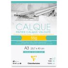 Clairefontaine Calque 55g Overtrekpapier - A3