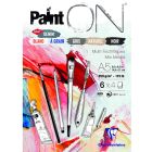 Clairefontaine Paint-ON A5 Blok - 6 Kleuren