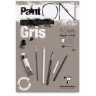 Clairefontaine Paint-ON A5 Blok - Grijs