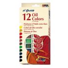 Kreul EL GRECO Oil Colors set - 12 tubes van 12 ml