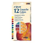 Kreul EL GRECO Gouache Colors set - 12 tubes van 12 ml