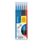 Pilot FriXion Ball - Set van 6 Assorti Vullingen - Medium Tip