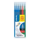 Pilot FriXion Ball - Set van 6 Assorti Vullingen - Medium Tip