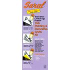 Saral transferpapier - Hobby set - 3x wit - 1x geel - 1x grafiet