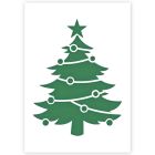 Kerstboom Sjabloon in 3 maten