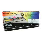 Daniel Smith watercolor half pan sets - 12 kleuren in metalen blik