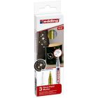 Edding 751 paint marker set van 3 metallic kleuren
