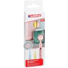 Edding 751 paint marker set van 3 pastelkleuren