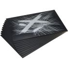 Essdee Scraperboard Zilveren Folie - 10 stuks