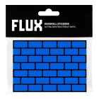 FLUX Eggshell Stickers 50 stuks Bricks Cyan