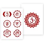 Chakra Sjabloon in 3 maten