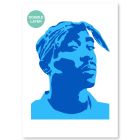 Tupac Shakur Sjabloon - A3 Formaat - 2 Lagen