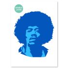 Jimi Hendrix Sjabloon - A3 Formaat - 2 Lagen