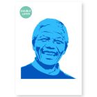 Nelson Mandela Sjabloon - A3 Formaat - 2 Lagen