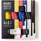 Liquitex Basics Acrylverf set van 4x 75ml + 1x 118ml Wit