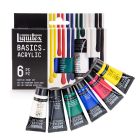 Liquitex Basics Acrylverf set van 6 primaire kleuren - 22ml