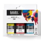 Liquitex Pro Acrylic Ink set met 3 primaire kleuren