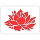 Lotus Bloem Sjabloon in 3 maten