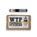 MTN WTF Hologram sticker set