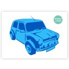 A3 Mini Cooper Sjabloon – 2 Lagen