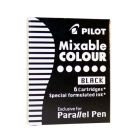 Pilot Parallel Pen Zwarte Cartridges