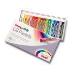 Pentel Oliepastels set van 16 kleuren