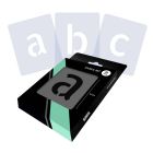 Lettersjablonen Set Compleet Alfabet - Lowercase - 2 maten
