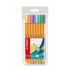 STABILO fineliner point 88 set van 8