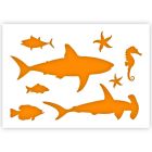 Zeedieren Sjabloon in 3 maten