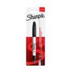 Sharpie Twin Tip Permanente Marker Blister - 1x zwart
