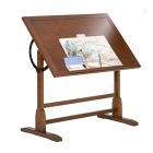 Studio Design Vintage Tekentafel - Rustiek Eikenhout