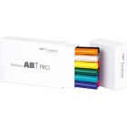Tombow ABT PRO Marker set van 12 basis kleuren