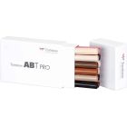 Tombow ABT PRO Marker set van 12 portret kleuren