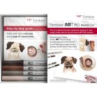 Tombow ABT PRO Starter set met 4 Markers en Schetsblok