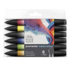 Winsor & Newton Promarker Watercolour Basic set van 6 aquarelstiften