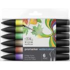 Winsor & Newton Promarker Watercolour Foliage set van 6 aquarelstiften