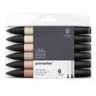 Winsor & Newton Promarker set van 6 lichte Huidtinten