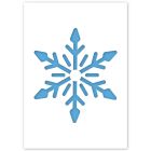 Sneeuwvlok Sjabloon in 3 maten