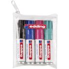 Edding 0,5 mini permanent marker set van 4 kleuren