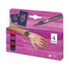 Kreul Tattoo Pen Set + 2 Sjablonen